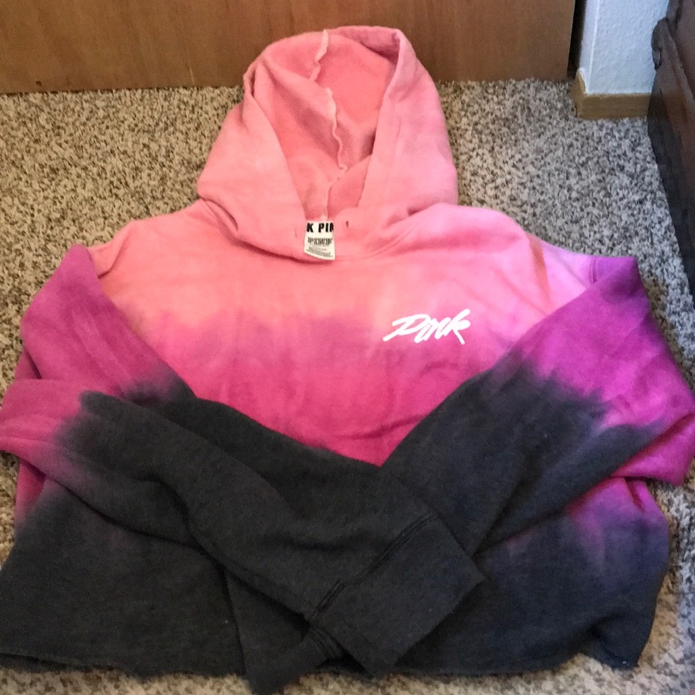 Victoria Secret Pink Crop Sweatshirt
